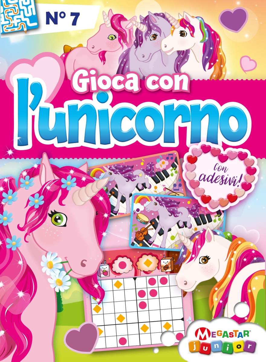 Copertina Gioca con l unicorno n.7
