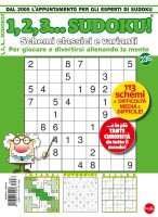 Copertina rivista 1,2,3 Sudoku