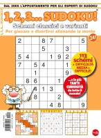 Copertina rivista 1,2,3 Sudoku