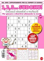 Copertina rivista 1,2,3 Sudoku