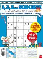 Copertina rivista 1,2,3 Sudoku