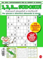 Copertina rivista 1,2,3 Sudoku