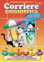 Copertina rivista Corriere Enigmistico Junior