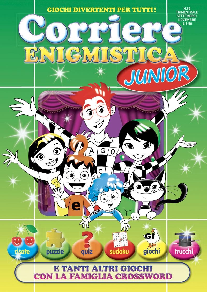 Copertina Corriere Enigmistico Junior n.99