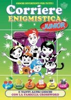 Copertina rivista Corriere Enigmistico Junior