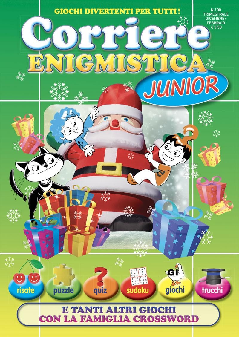 Copertina Corriere Enigmistico Junior n.100