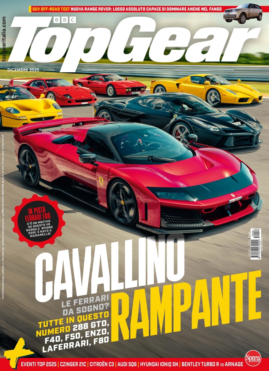 Copertina BBC Top Gear n.206
