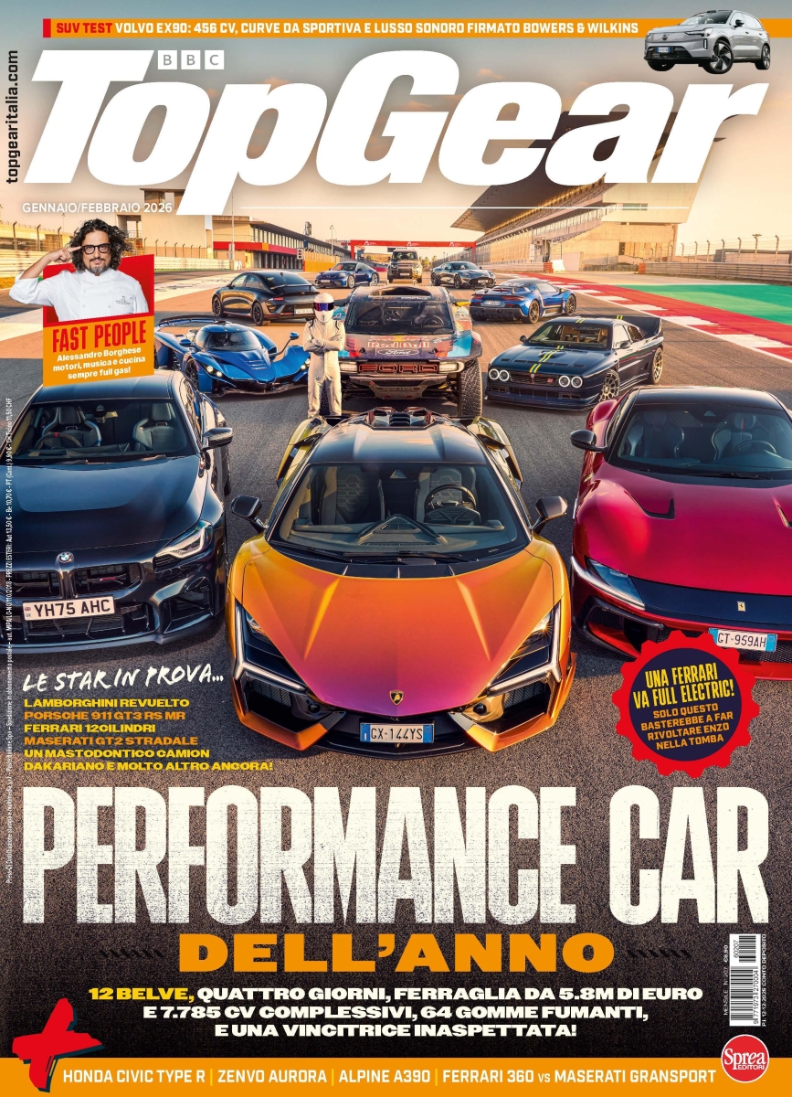 Copertina BBC Top Gear n.207