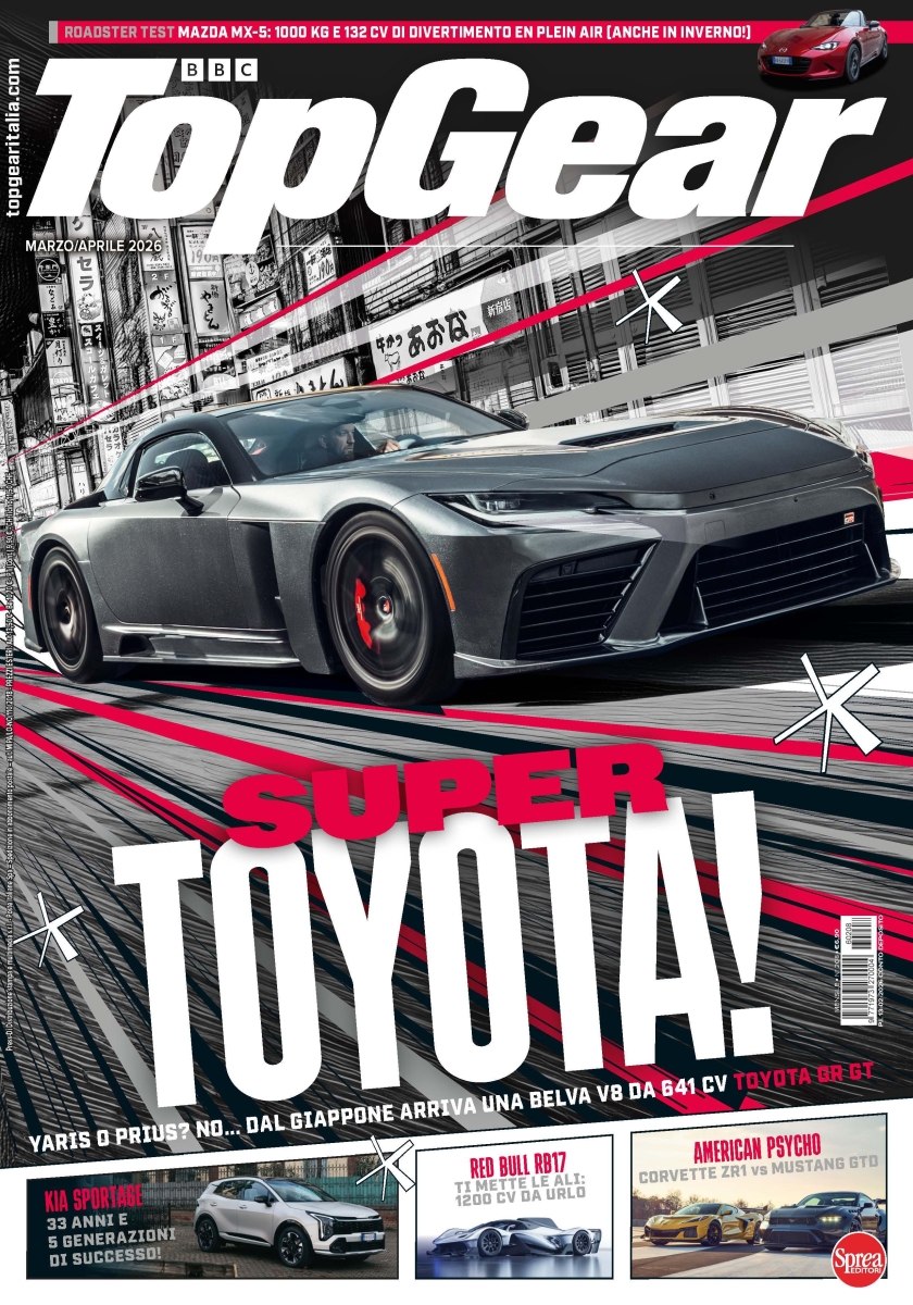 Copertina BBC Top Gear n.208
