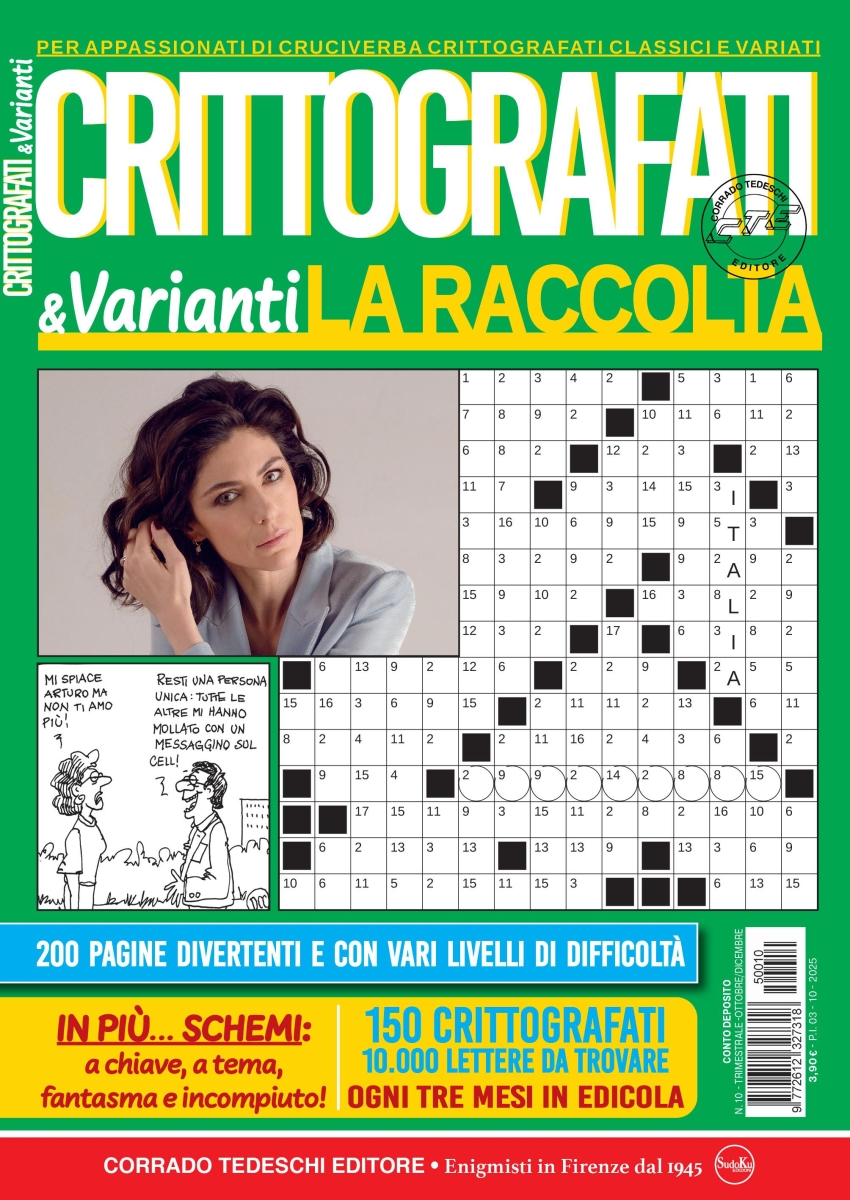 Copertina Crittografati & Varianti Raccolta n.10