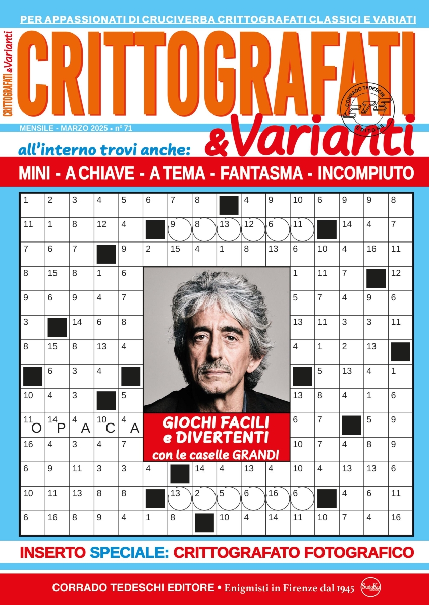 Copertina Crittografati & Varianti n.71