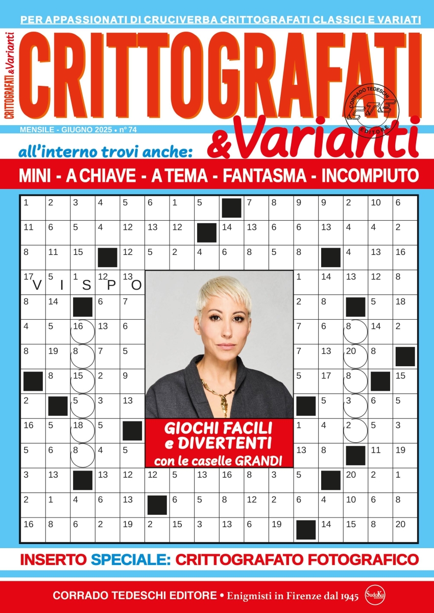 Copertina Crittografati & Varianti n.74