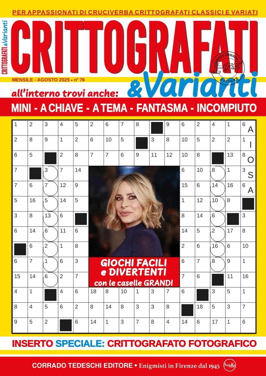 Copertina Crittografati & Varianti n.76