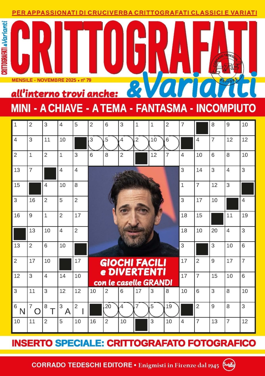 Copertina Crittografati & Varianti n.79