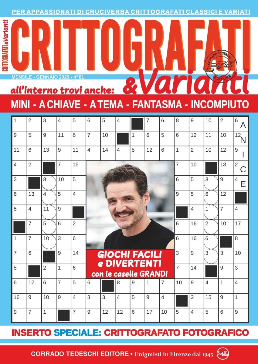 Copertina Crittografati & Varianti n.81