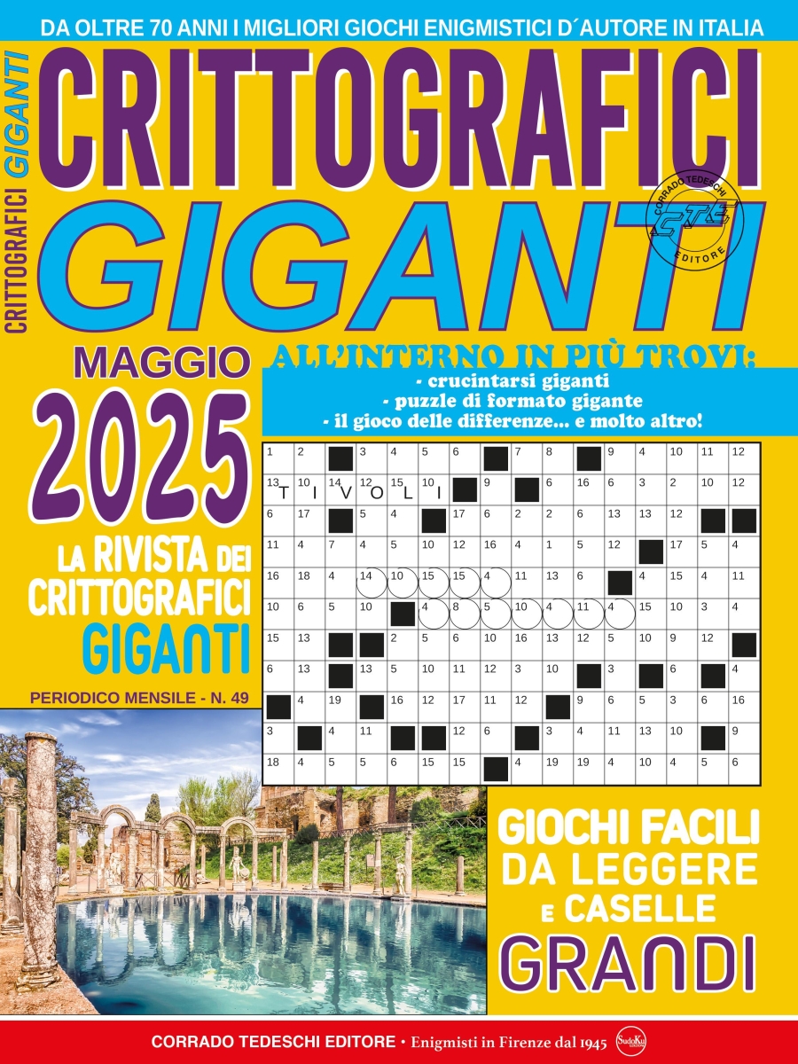 Copertina Crittografici Giganti n.49