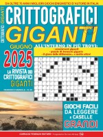 Copertina rivista Crittografici Giganti