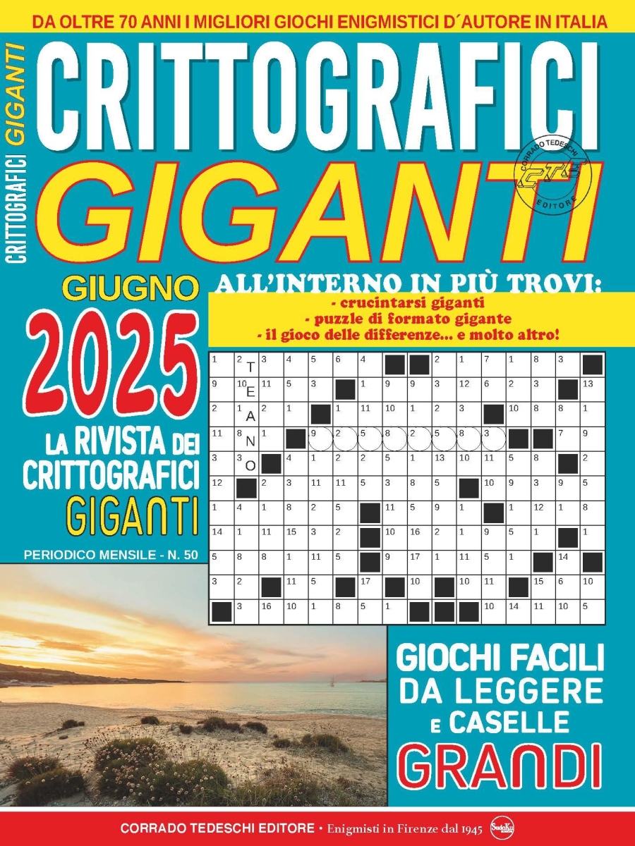 Copertina Crittografici Giganti n.50