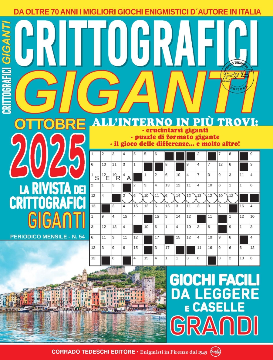 Copertina Crittografici Giganti n.54