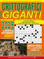 Copertina rivista Crittografici Giganti