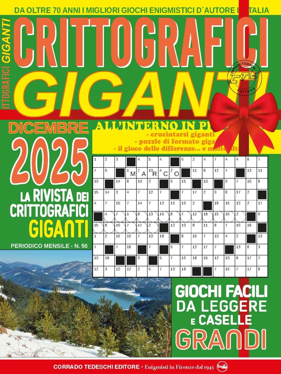 Copertina Crittografici Giganti n.56
