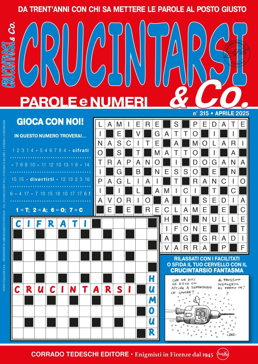Copertina Crucintarsi & Co n.315