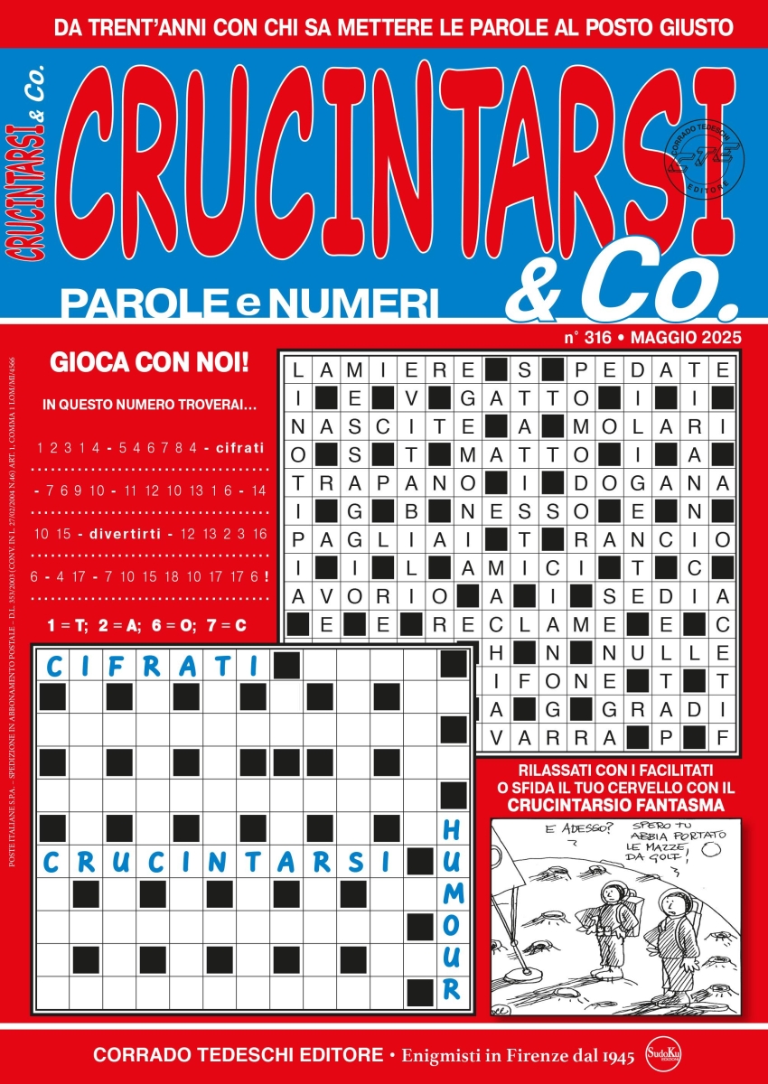 Copertina Crucintarsi & Co n.316