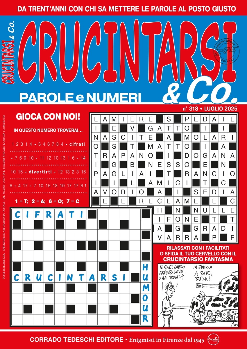 Copertina Crucintarsi & Co n.318