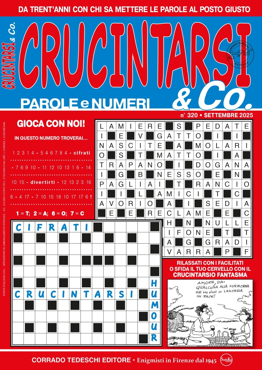 Copertina Crucintarsi & Co n.320
