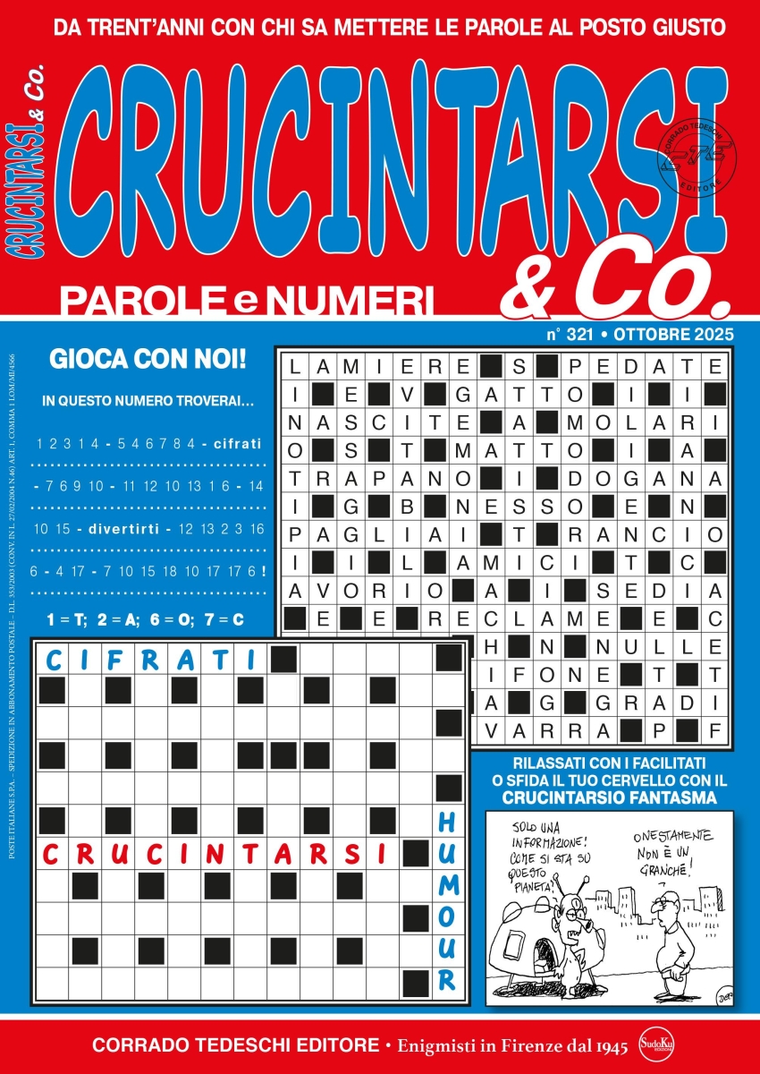 Copertina Crucintarsi & Co n.321
