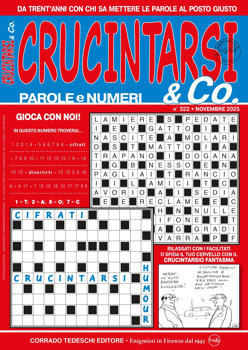Copertina Crucintarsi & Co n.322