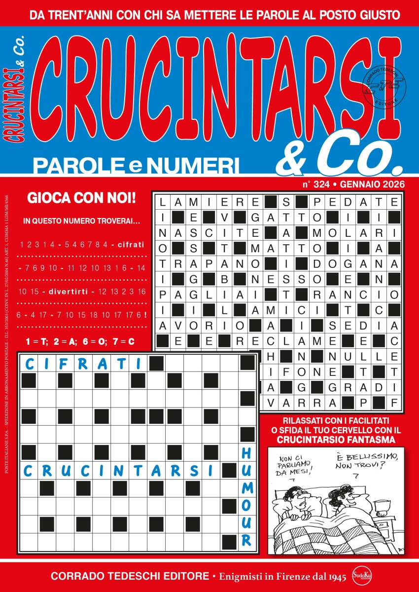 Copertina Crucintarsi & Co n.324
