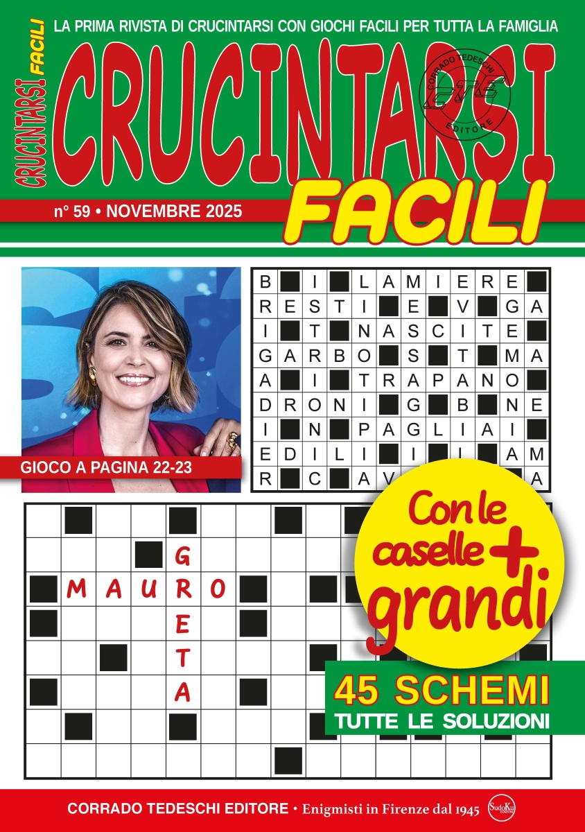 Copertina Crucintarsi Facili n.59