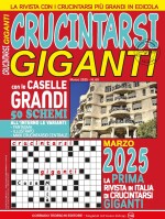 Copertina rivista Crucintarsi Giganti