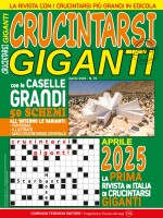 Copertina rivista Crucintarsi Giganti