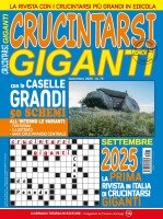 Copertina rivista Crucintarsi Giganti