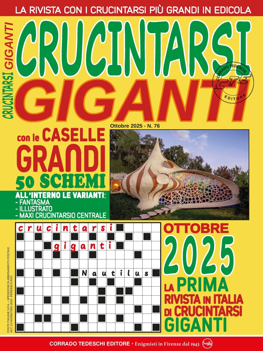 Copertina Crucintarsi Giganti n.76