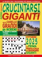 Copertina rivista Crucintarsi Giganti