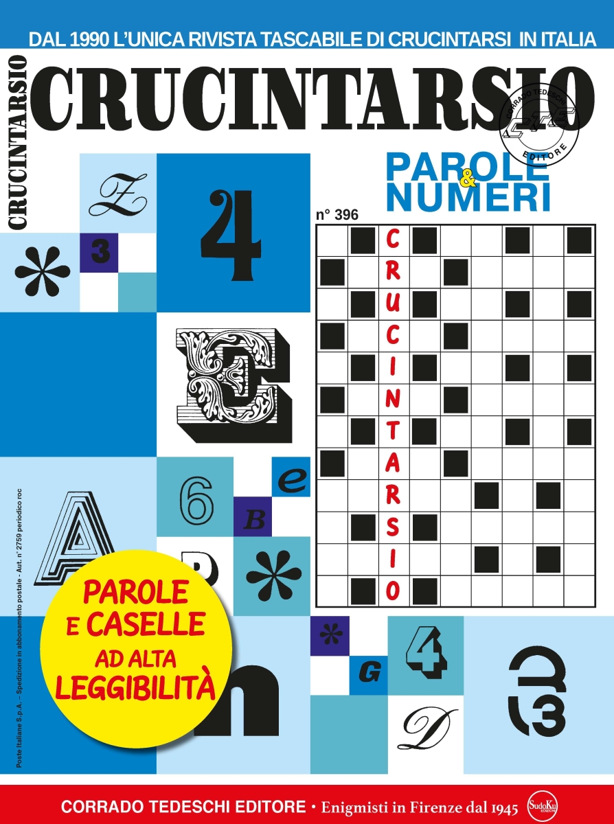Copertina Crucintarsio n.396