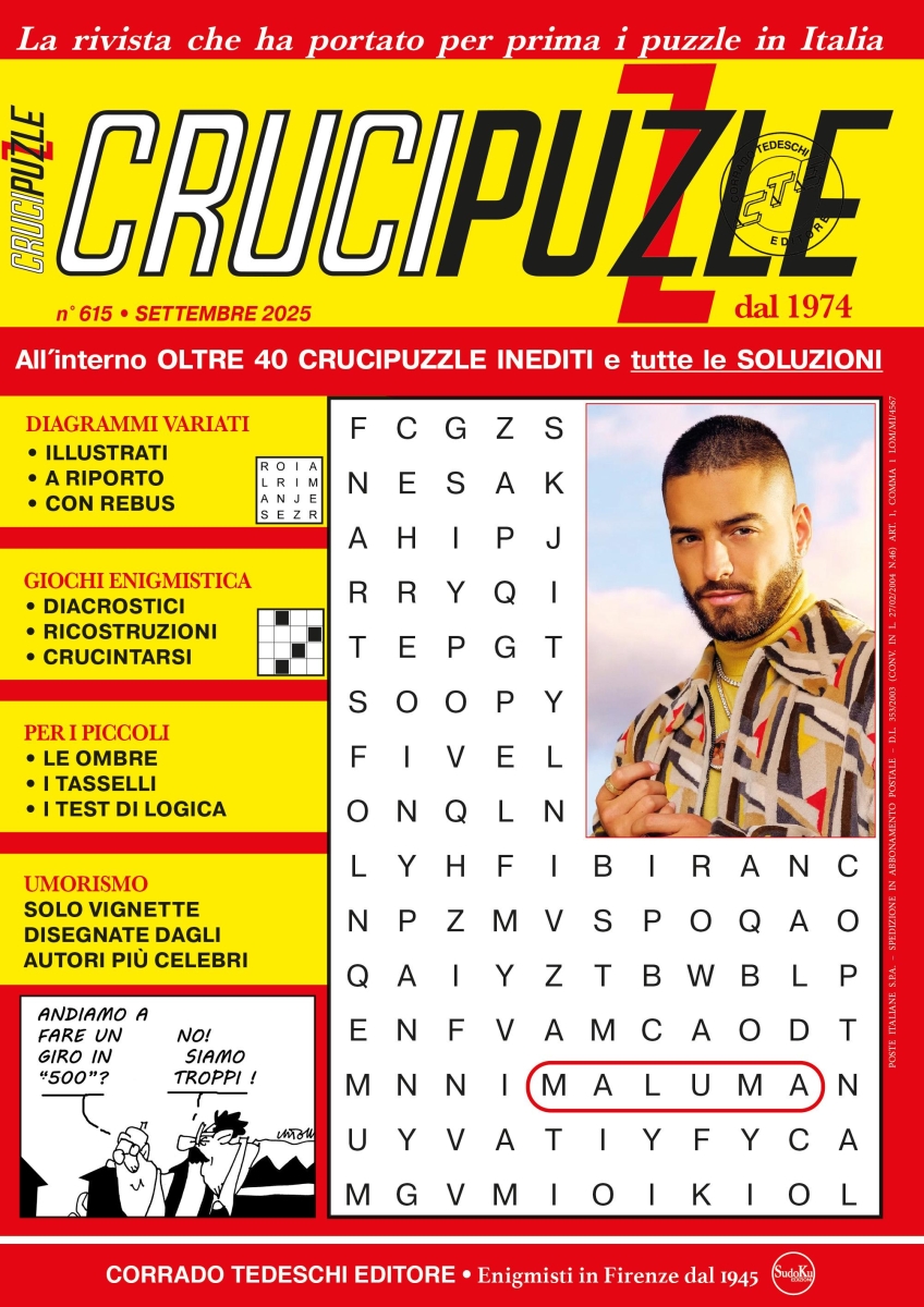 Copertina Crucipuzzle n.615