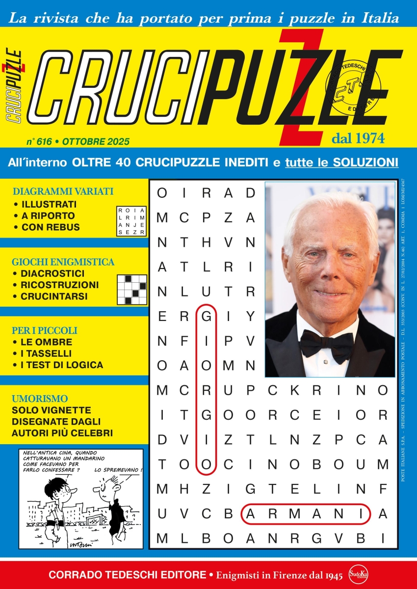 Copertina Crucipuzzle n.616