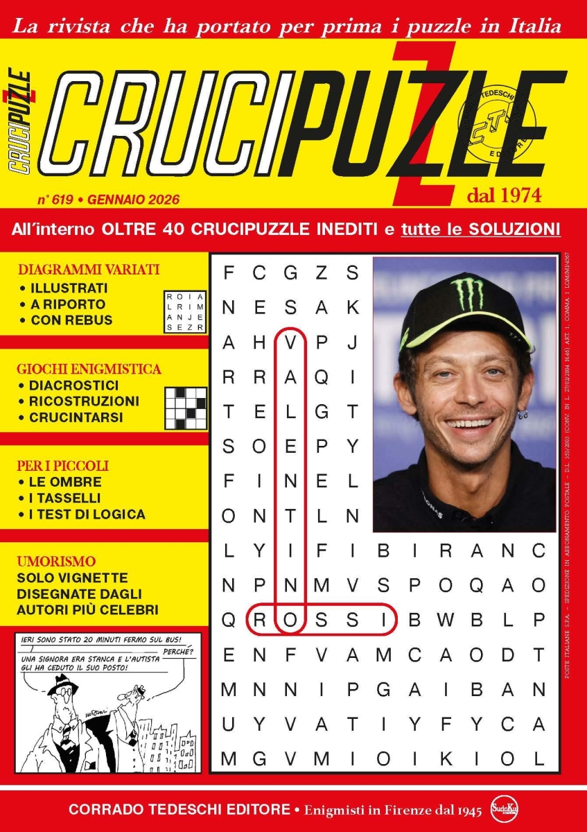 Copertina Crucipuzzle n.619