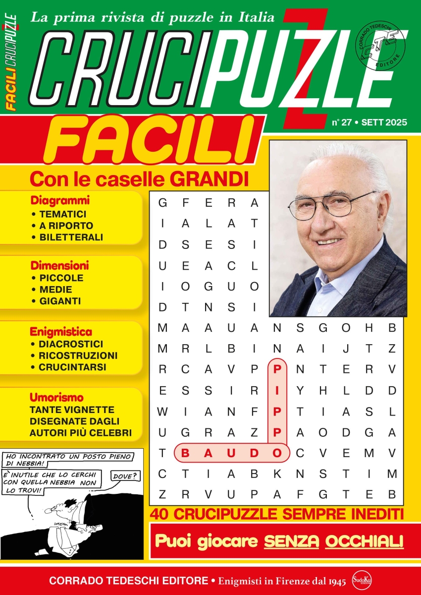 Copertina Crucipuzzle Facili n.27
