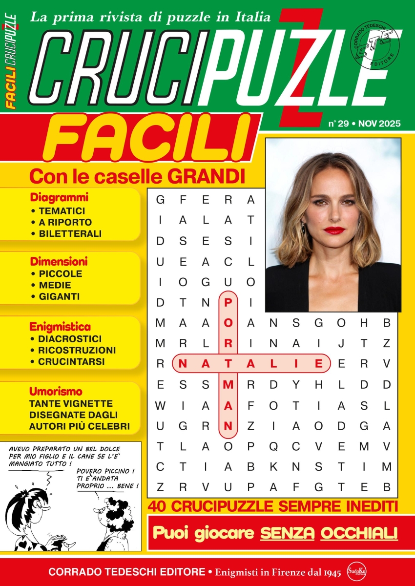 Copertina Crucipuzzle Facili n.29