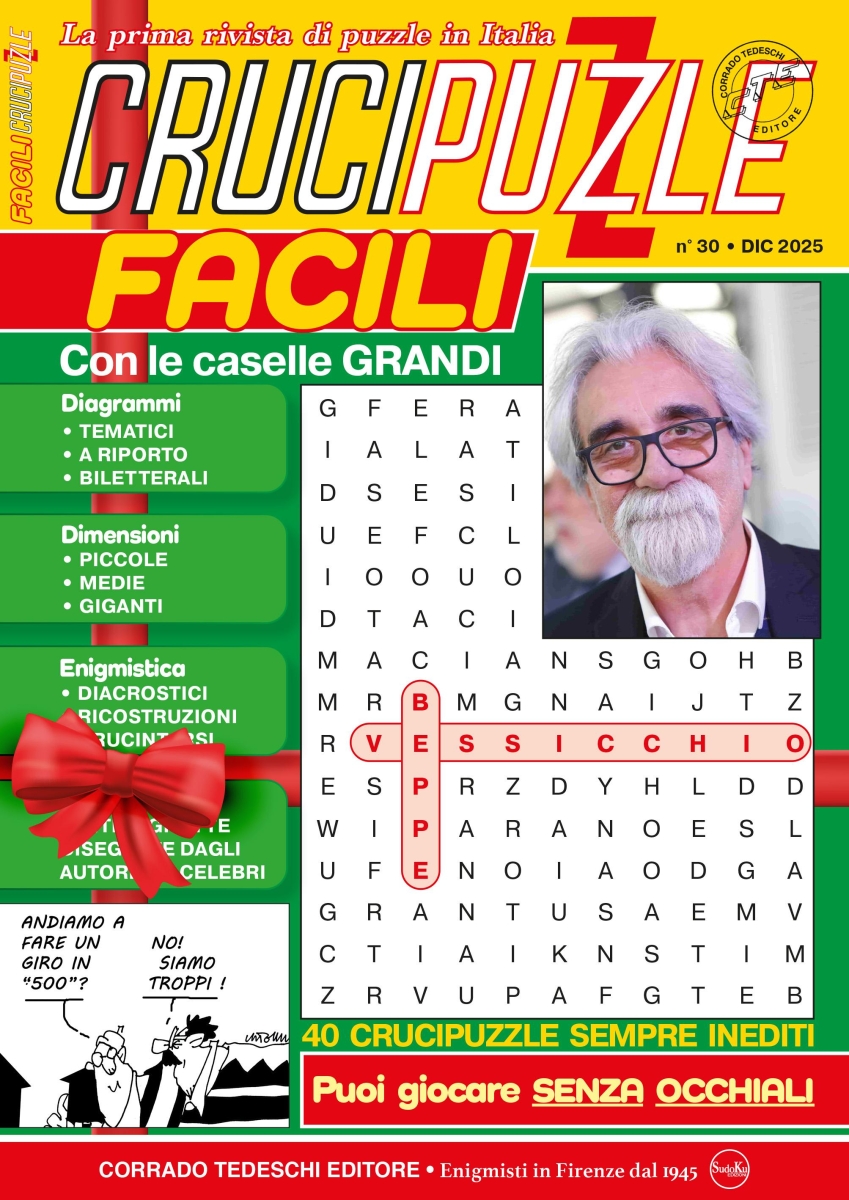 Copertina Crucipuzzle Facili n.30