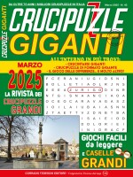 Copertina rivista Crucipuzzle Giganti