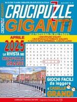 Copertina rivista Crucipuzzle Giganti