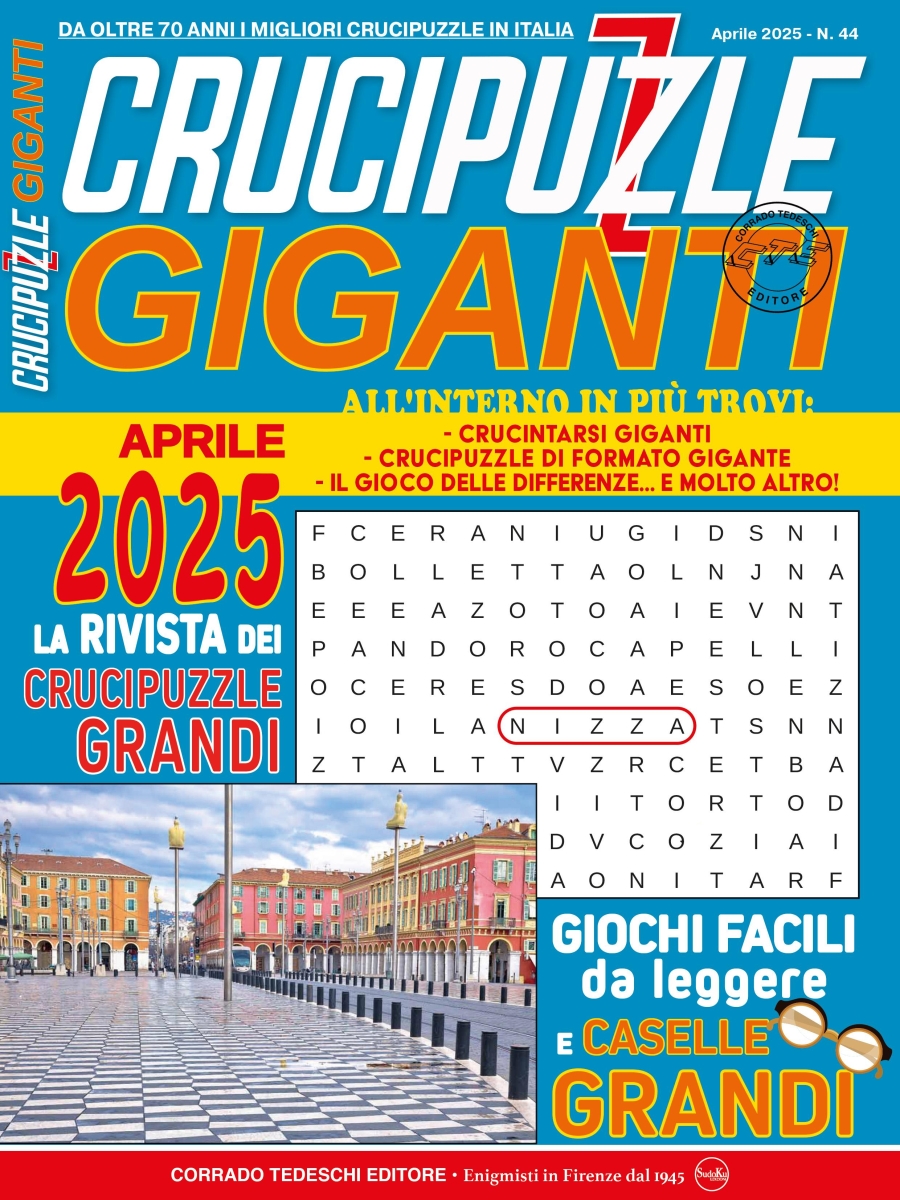 Copertina Crucipuzzle Giganti n.44
