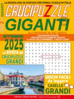 Copertina rivista Crucipuzzle Giganti