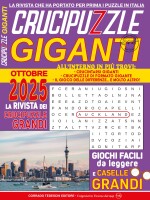 Copertina rivista Crucipuzzle Giganti